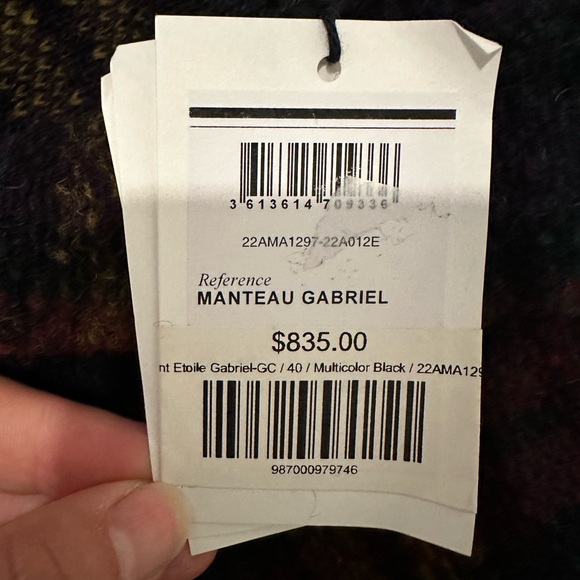 Designer Coat, NWT, Isabel Étoile Marant - LAST CHANCE, no additional discount - Picture 7 of 9